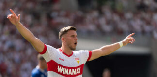 Ermedin Demirović hält Versprechen! Foto: IMAGO/Eibner-Pressefoto/Wolfgang Frank